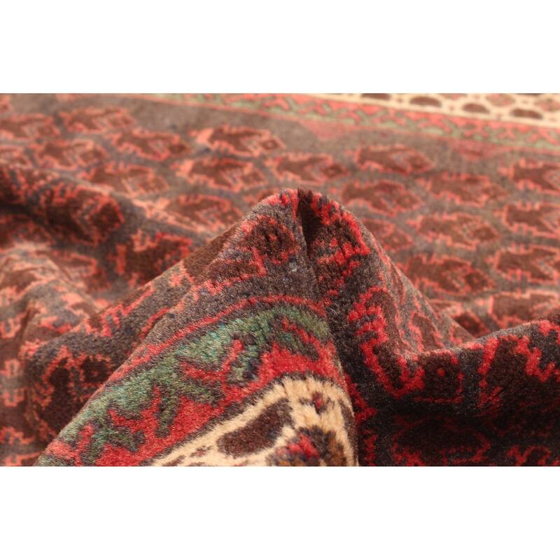 ECARPETGALLERY Hand-knotted Teimani Dark Grey Wool Rug - 2'10 x 4'4