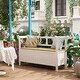 preview thumbnail 1 of 8, Storage Bench Box Patio Furniture Front Porch Decor Outdoor Seating