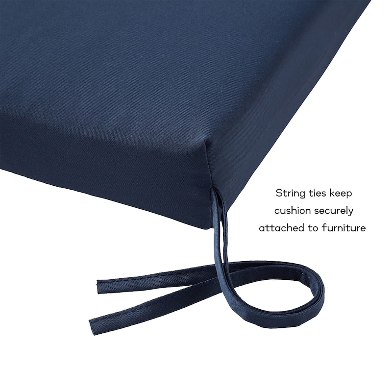 Greendale Home Fashions Outdoor High Back Chair Pad