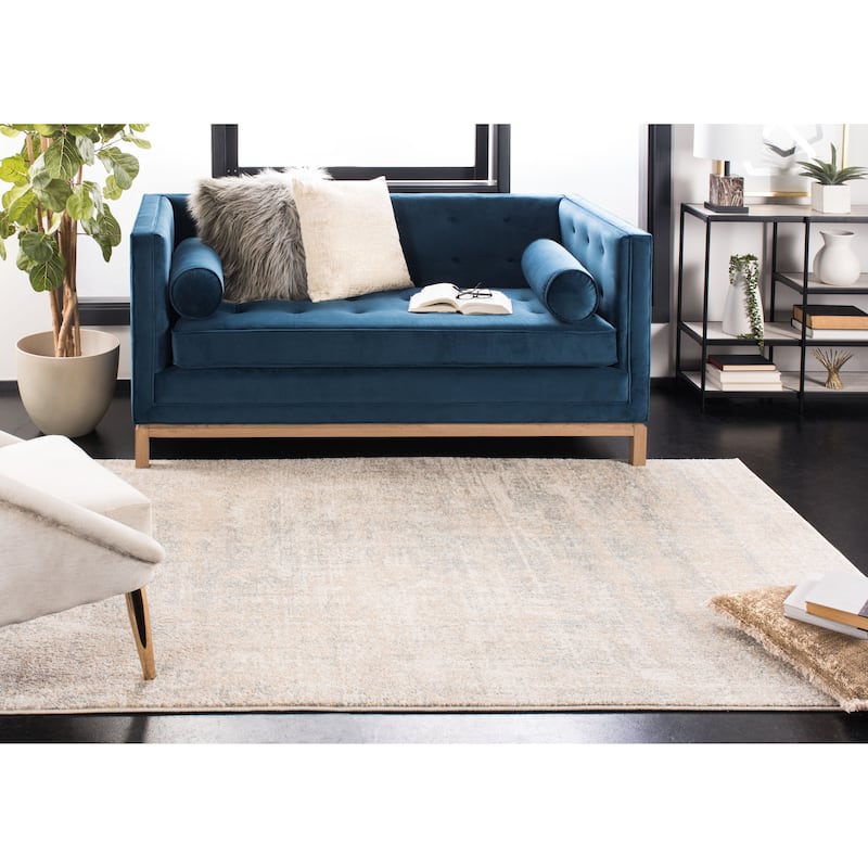 SAFAVIEH Adirondack Lida Modern Abstract Distressed Rug