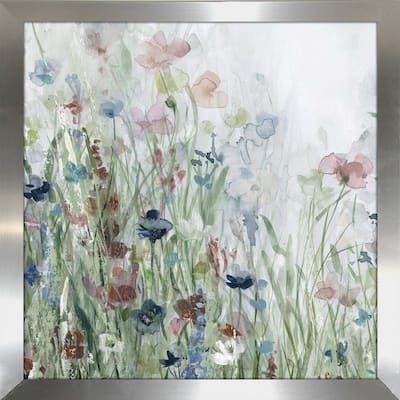"Wildflower Fields II (Square)" by Carol Robinson Print on Acrylic
