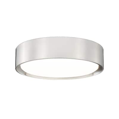 Z-Lite 1014F12-LED Kawan 12" Wide Flush Mount Drum Ceiling Fixture