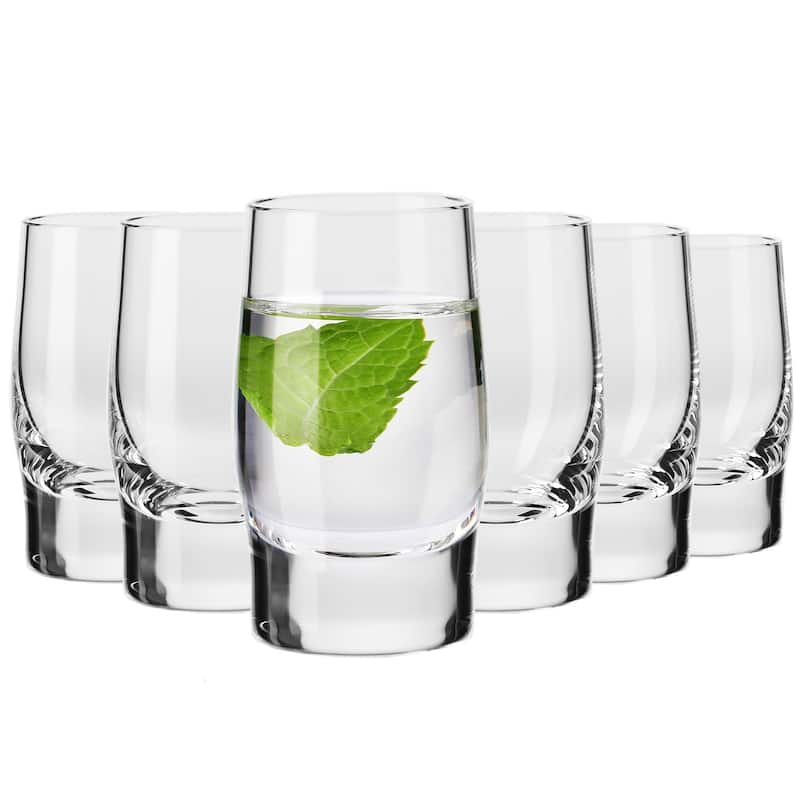 Majestic Gifts Inc. Glass- Shot Glasses- 1.7 Oz. - Set of 6 - 2.75