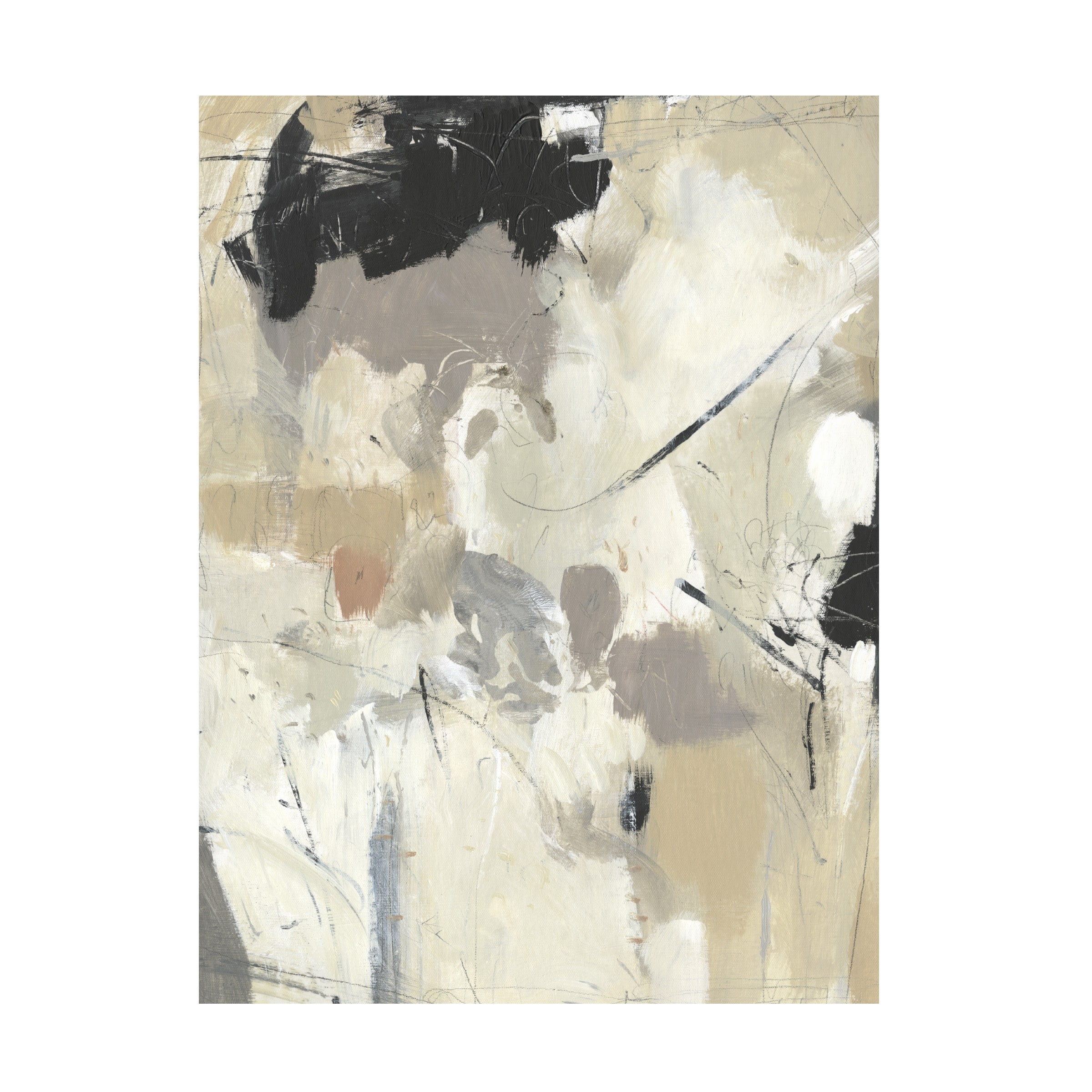 Tim OToole 'Scattered Remnants I' Canvas Art