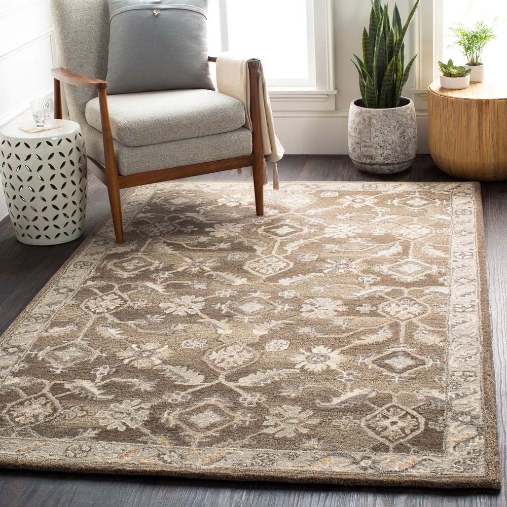 Livabliss Handmade Gavin Traditional Wool Area Rug