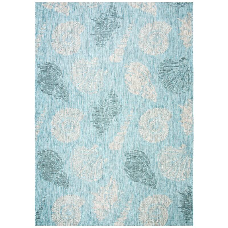 SAFAVIEH Courtyard Clemenza Indoor/ Outdoor Waterproof Patio Backyard Rug