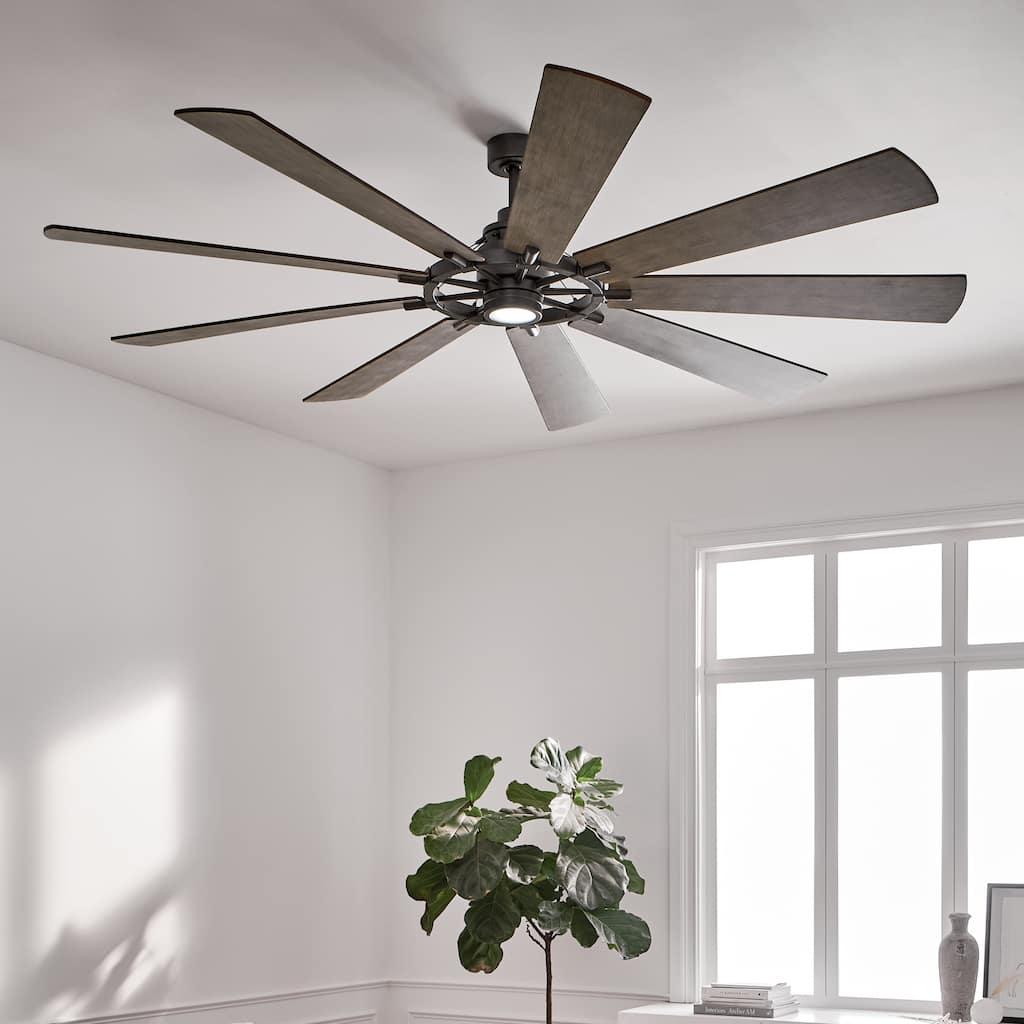 Gentry XL 85-inch LED Ceiling Fan (3-finish options)
