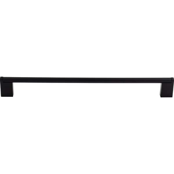 slide 2 of 3, Top Knobs Princetonian 18-7/8 Inch Center to Center Handle Cabinet Flat Black