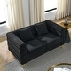 60inch Oversized 2 Seater Sectional Sofa, Living Room Comfort Fabric 