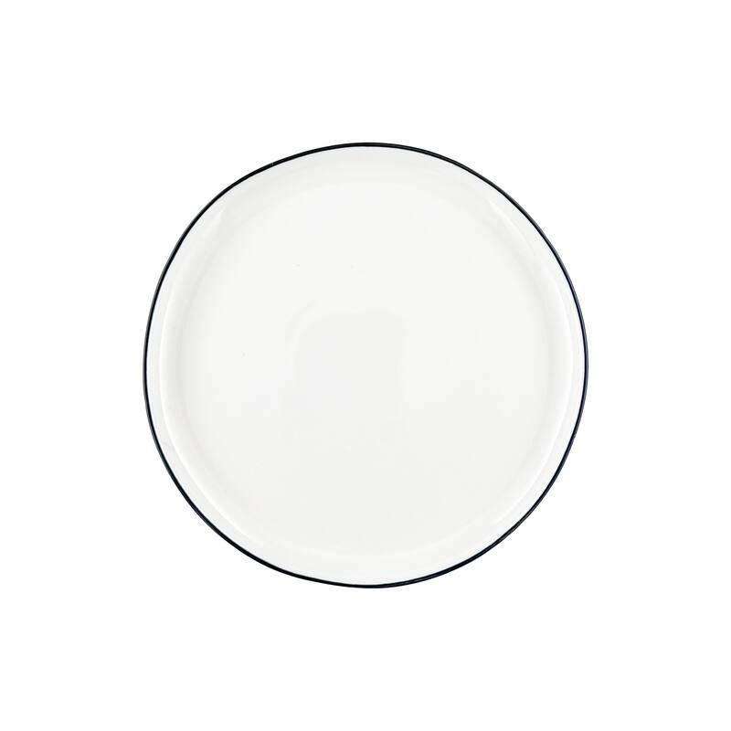 Abbesses Medium Plates- Set of 4 - Black