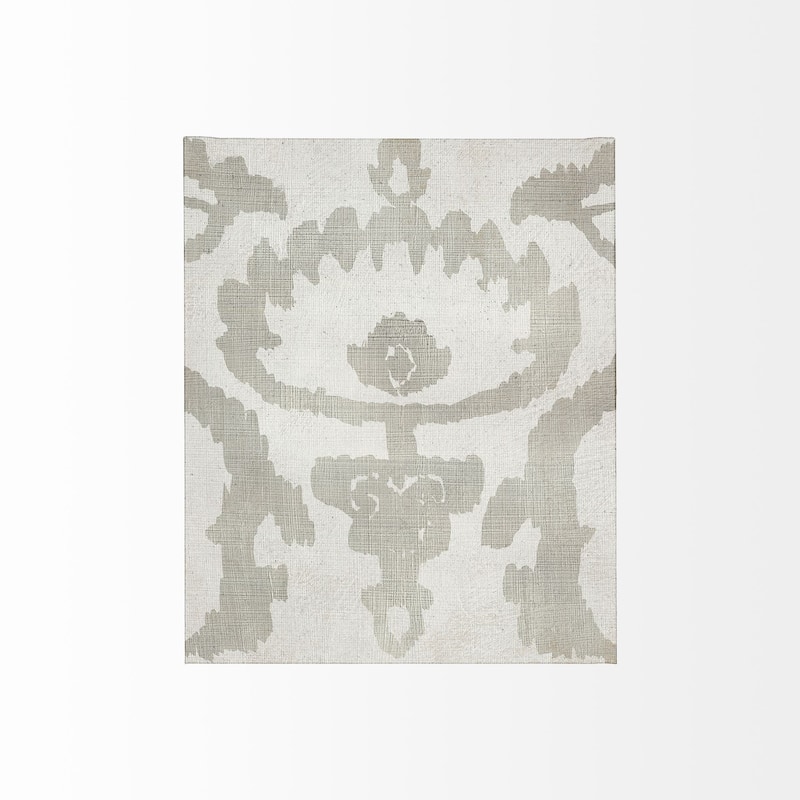 Shadow Ikat VI Canvas Art Print