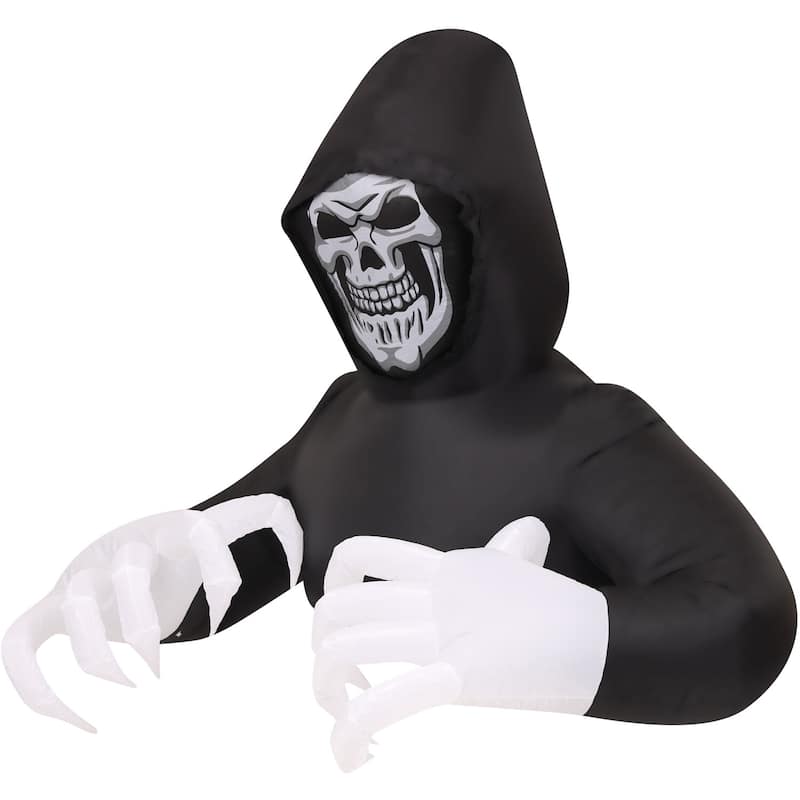 4.9-ft. Tall Prelit Inflatable Reaper