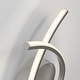 preview thumbnail 8 of 6, Artika Gamma Modern Wall Light Fixture, Brushed Nickel - Brushed Nickel