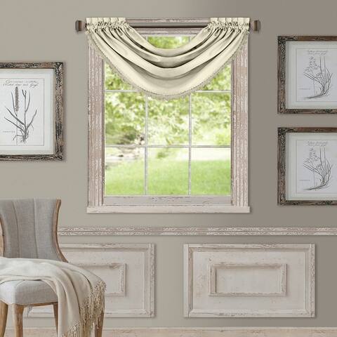 All Seasons Waterfall Window Valance - 52"x36"