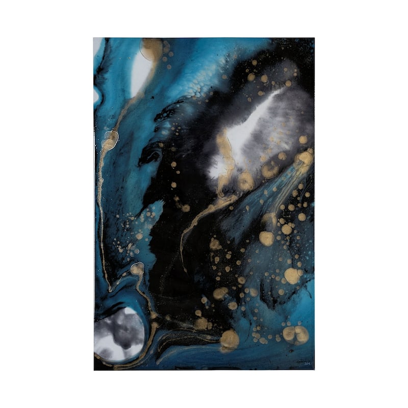 Ocean Currents I (40 x 60) Canvas Art Print - Large