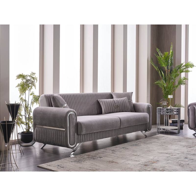 Revelstoke 4-Pieces Comfortable Sleeper Modern One Sofa One Loveseat Two Chair Living Room Set