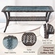preview thumbnail 9 of 68, Outdoor Swivel Rocker Chairs with Sofa Table