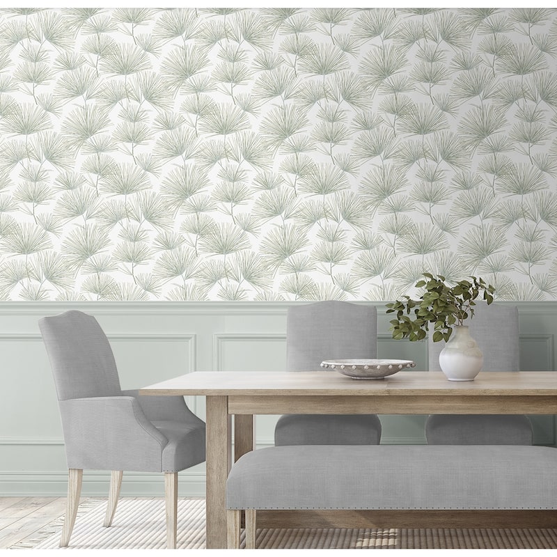 NextWall Pine Needle Peel and Stick Wallpaper