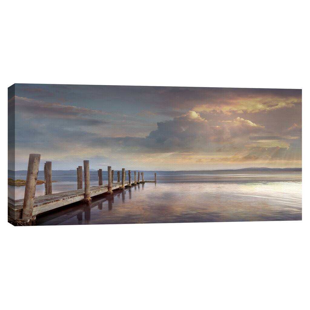 Evening Reflection Canvas Art Print