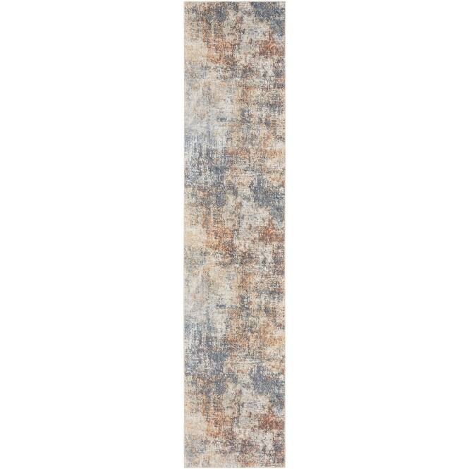 Nourison Astra Machine Washable Abstract Area Rug - 2' 2" x 10' - Multicolor - Runner