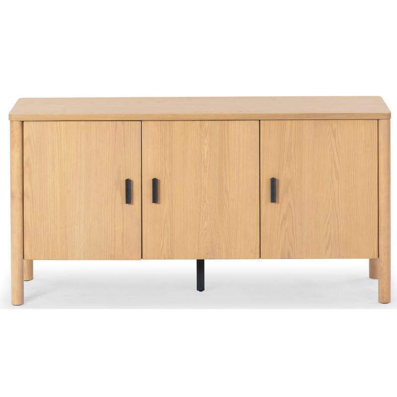 SAFAVIEH Couture Jaylessa Wood 3 Door Sideboard - 58"W x 18"D x 30"H