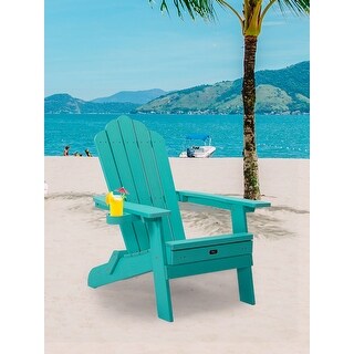 Polywood folding adirondack online chairs with cup holders