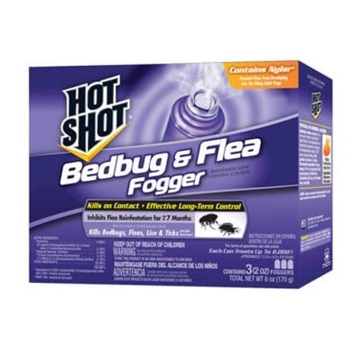 Hot Shot HG-95911 Bedbug & Flea Fogger, 2 Oz