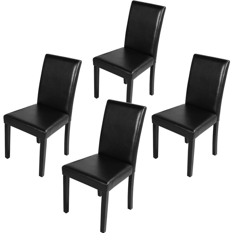 Yaheetech 4pcs Dining Room Chairs High Back for Home