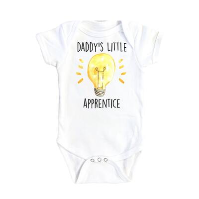 Electrician Helper - Baby Boy Girl Clothes Infant Bodysuit Funny Cute Newborn