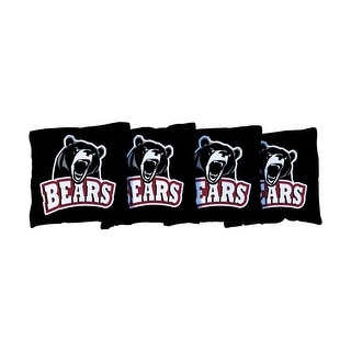 Lenoir-Rhyne University Bears Black Cornhole Bags