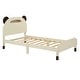 preview thumbnail 36 of 48, 3 Piece Bedroom Sets Platform Bed with Nightstand, Dresser, Night Lights