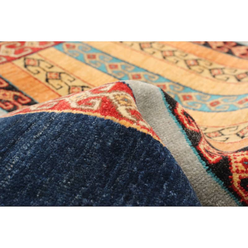 ECARPETGALLERY Hand-knotted Jamshidpour Copper Wool Rug - 3'0 x 5'0