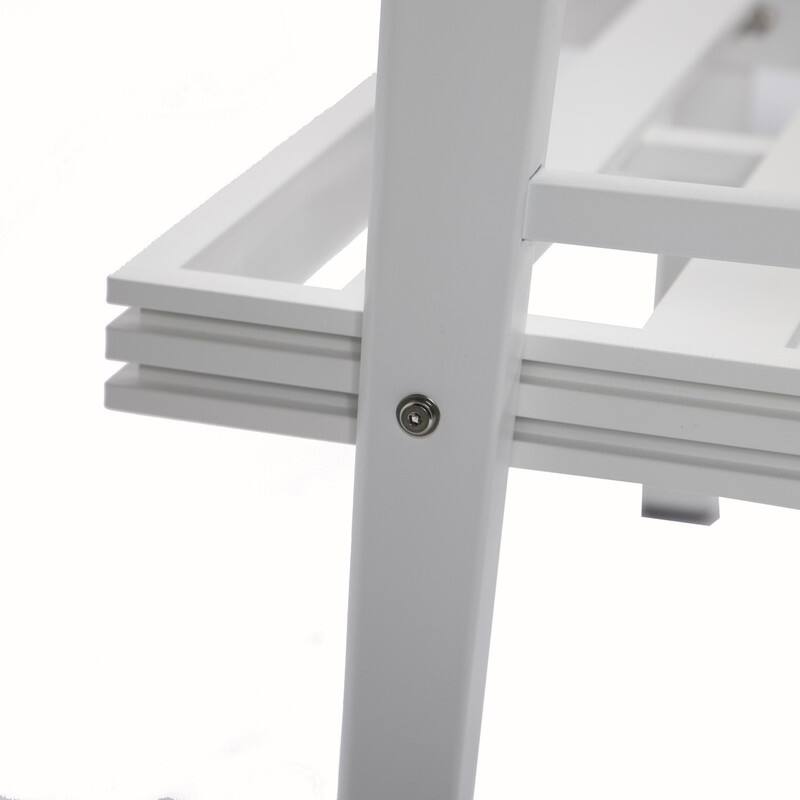 Walbrooke Polyester Upholstered Aluminum Frame Outdoor Loveseat with Powder-Coated Finish and Removable Cushion Covers - 56.69