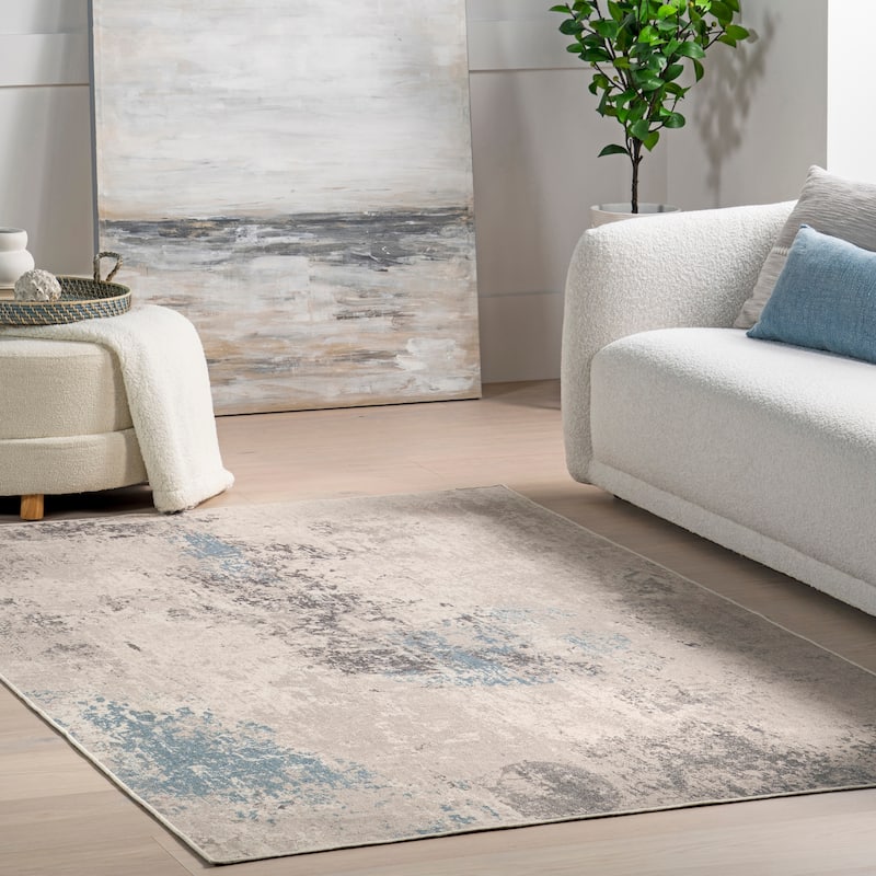 Nuloom Milana SpinClean Modern Cotton Machine Washable Area Rug