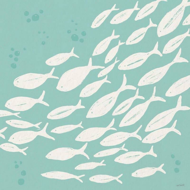 Seaside Style VII Art Poster - Print On Demand