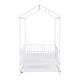 preview thumbnail 11 of 12, Twin Size House Bed with Semi-enclosed Fence and Twin Size Trundle