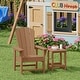 preview thumbnail 115 of 193, Laguna Kids Outdoor Poly Adirondack Chair With Side Table 2-Piece Set