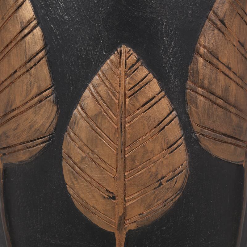 Outdoor LightWeight Concrete Side Table, Copper - 19.84