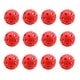 preview thumbnail 1 of 23, GSE™ 12-Pack Indoor/Outdoor Plastic Hollow Practice Golf Balls, Airflow Training Golf Balls Red