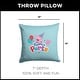 preview thumbnail 8 of 22, Hasbro Peppa Pig 18 Inch Throw Pillow