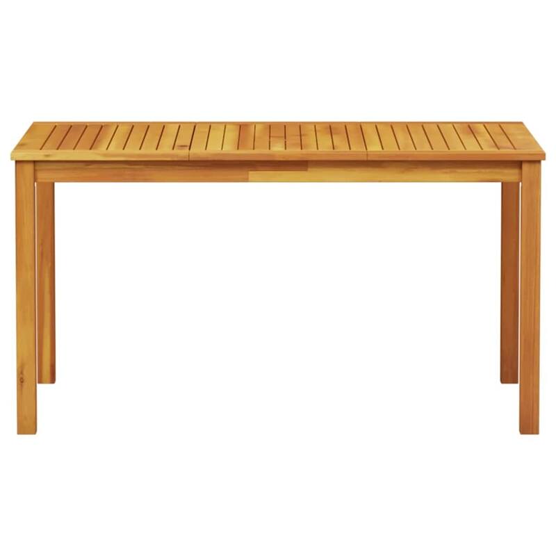 vidaXL Garden Dining Set 7 pcs Brown solid acacia wood - 31 x 55 x 29