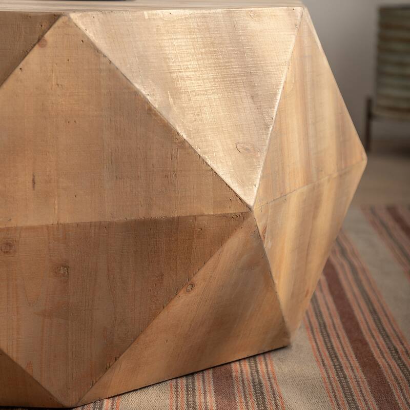 Three-dimensional Embossed Pattern Design American Retro Style Coffee Table