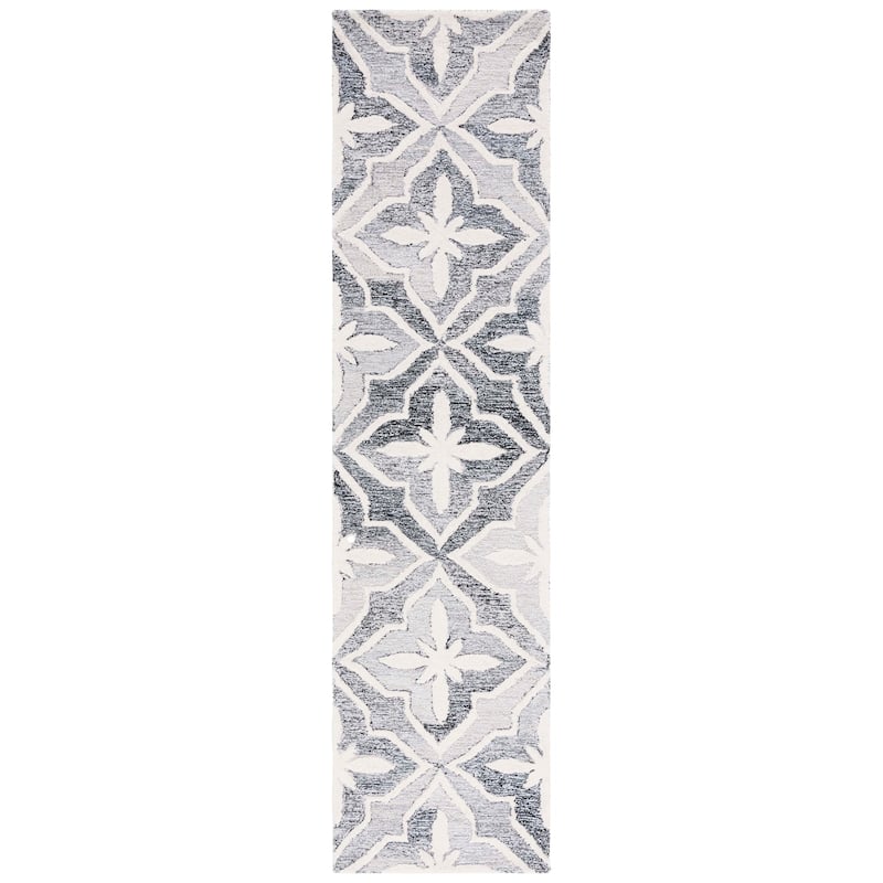 SAFAVIEH Handmade Metro Gerlinde Floral Trellis Wool Rug