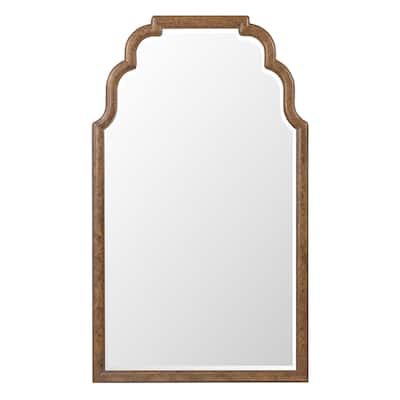 Hooker Furniture 6123-90006 Archives 28"W x 48"H Specialty Beveled - Mottled Amber