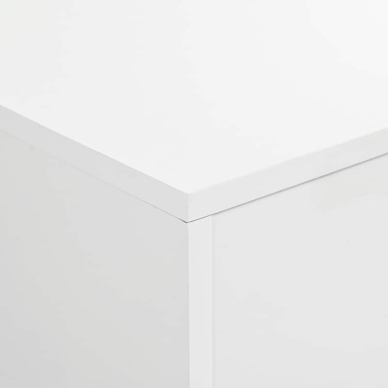 47.2" x 31.4" Minimalist High Gloss Coffee Table