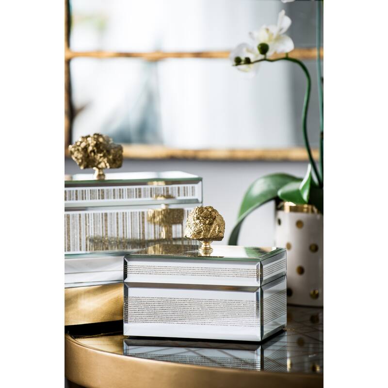 Jewelry Box, Stackable Decorative Storage Boxes With Lids