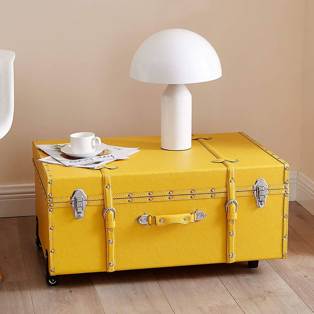 Texture® Brand Trunk - Golden Yellow by DormCo