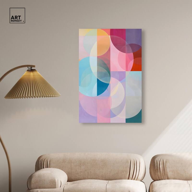 Oneiric Circles I Canvas by Art Remedy, Gallery Wrapped