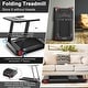 preview thumbnail 12 of 34, SurperFit Folding Electric Treadmill Compact Walking Running Machine - 44.5'' x 23'' x 37''