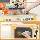 preview thumbnail 6 of 15, Multi-Color Pretend Play Workbench Tools Set with 1 Bottom Storage Shelf - 18" x 14.5" x 28.5"